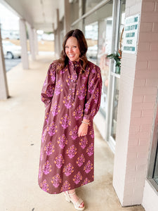 Wild Berry Bloom Dress