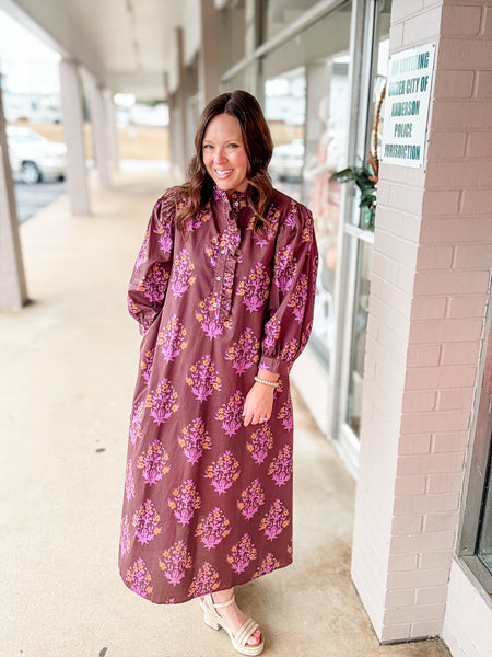 Wild Berry Bloom Dress