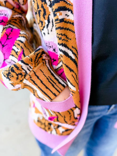 Wildflower Safari Knit Cardigan