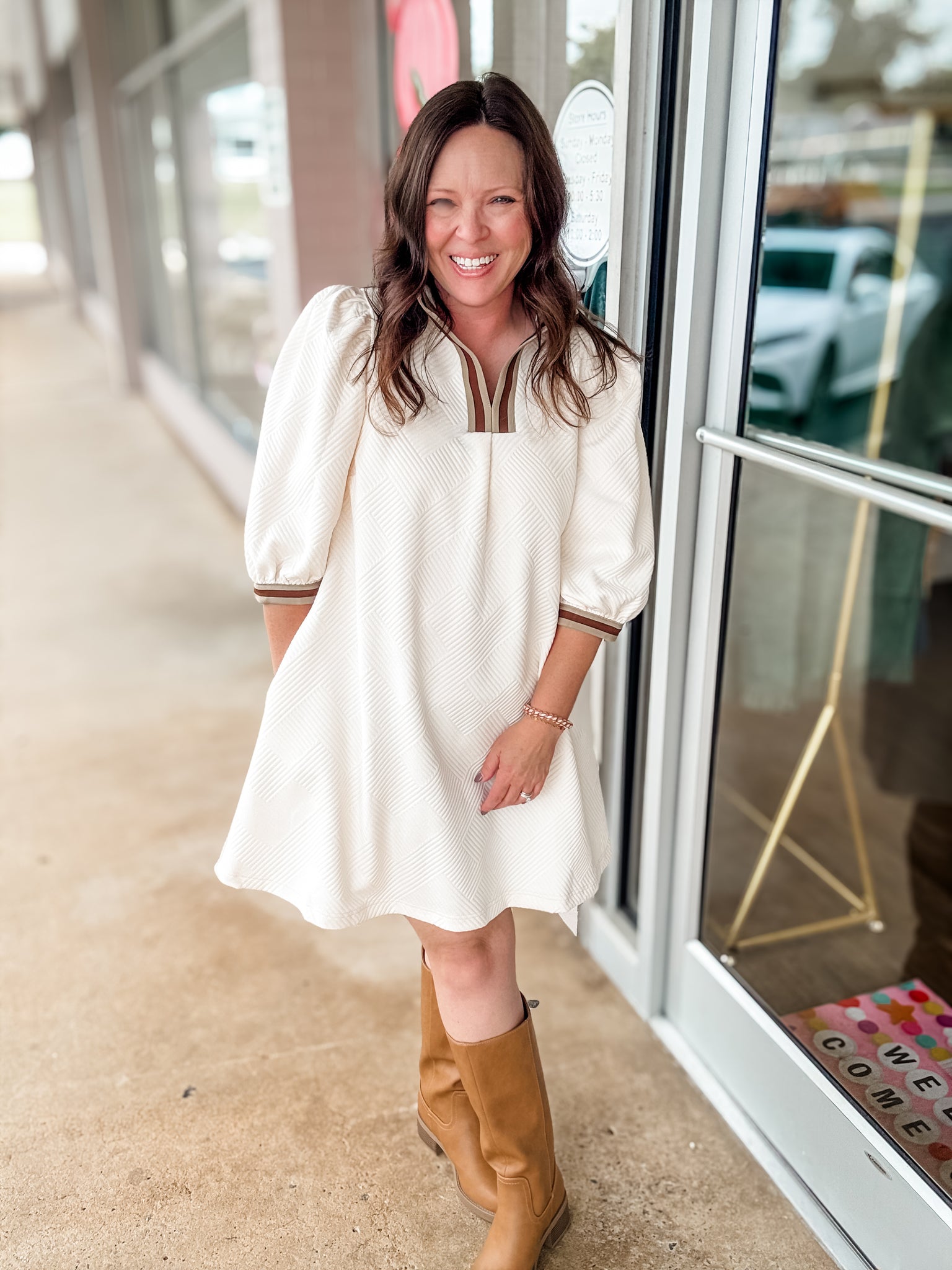 Saddle Creek Shift Dress
