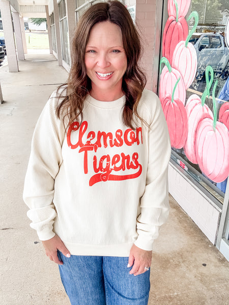 Clemson Tigers Ribbed Crew