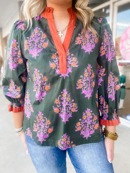 Abby Harvest Bloom Blouse