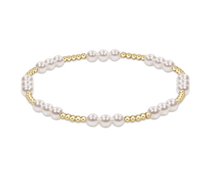 Enewton Classic Joy Pattern 4mm Bracelet: Pearl