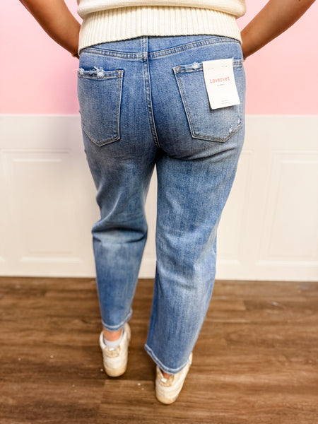 Lovervet Super High Rise Barrel Jeans