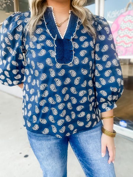 Paisley Lane Blouse