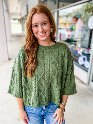 Olive You Always Sweater