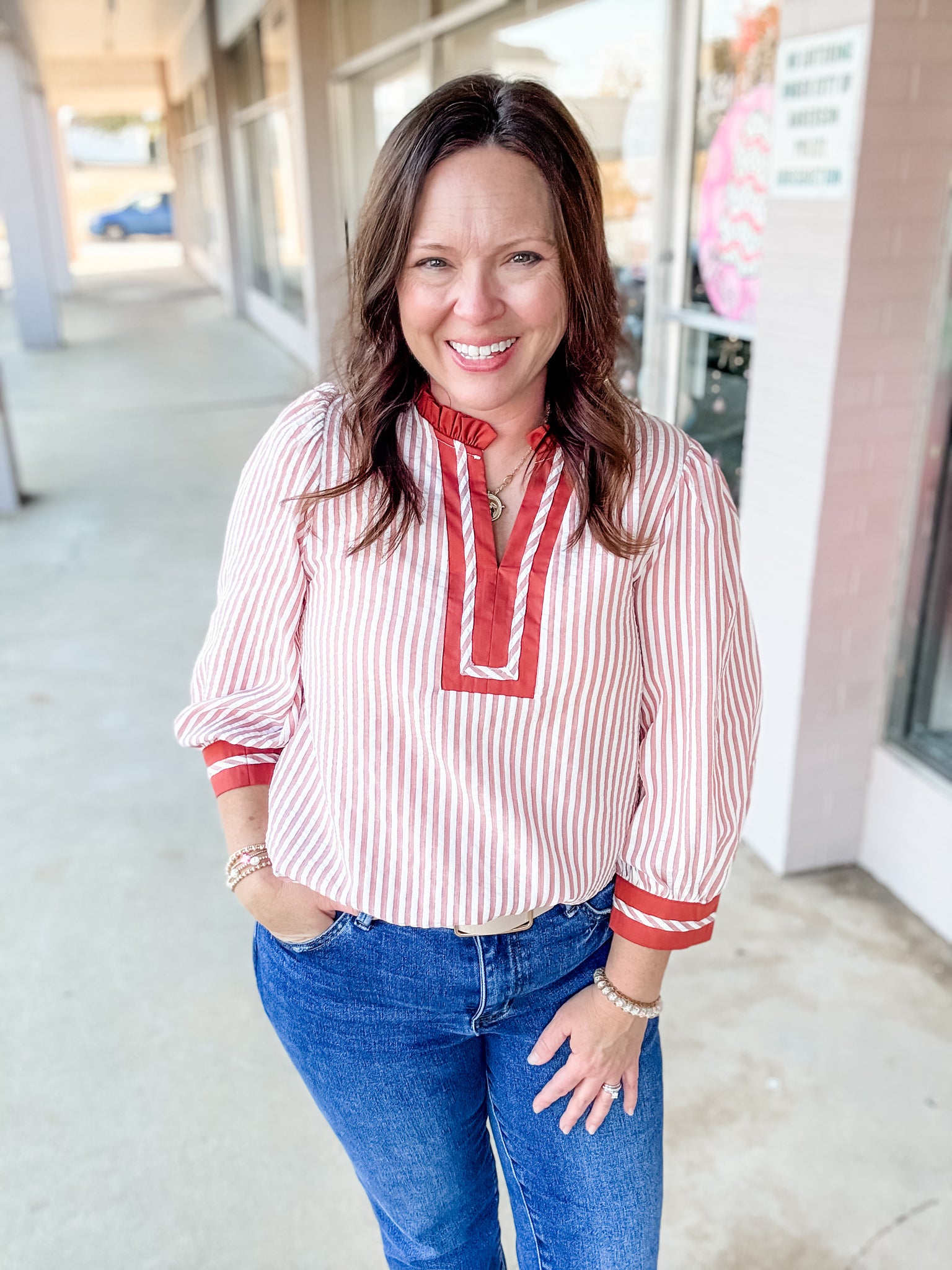 Harvest Stripe Blouse