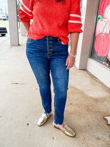 Mica City Stroll Button Fly Jeans