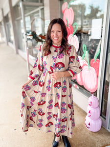 Canyon Blooms Maxi Dress