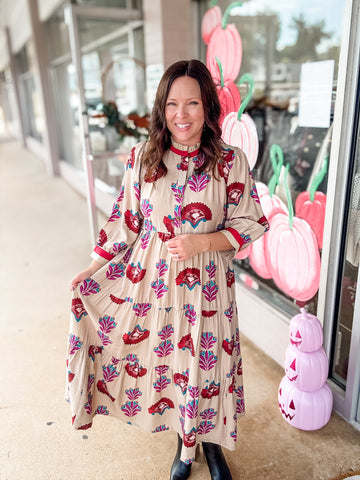 Canyon Blooms Maxi Dress