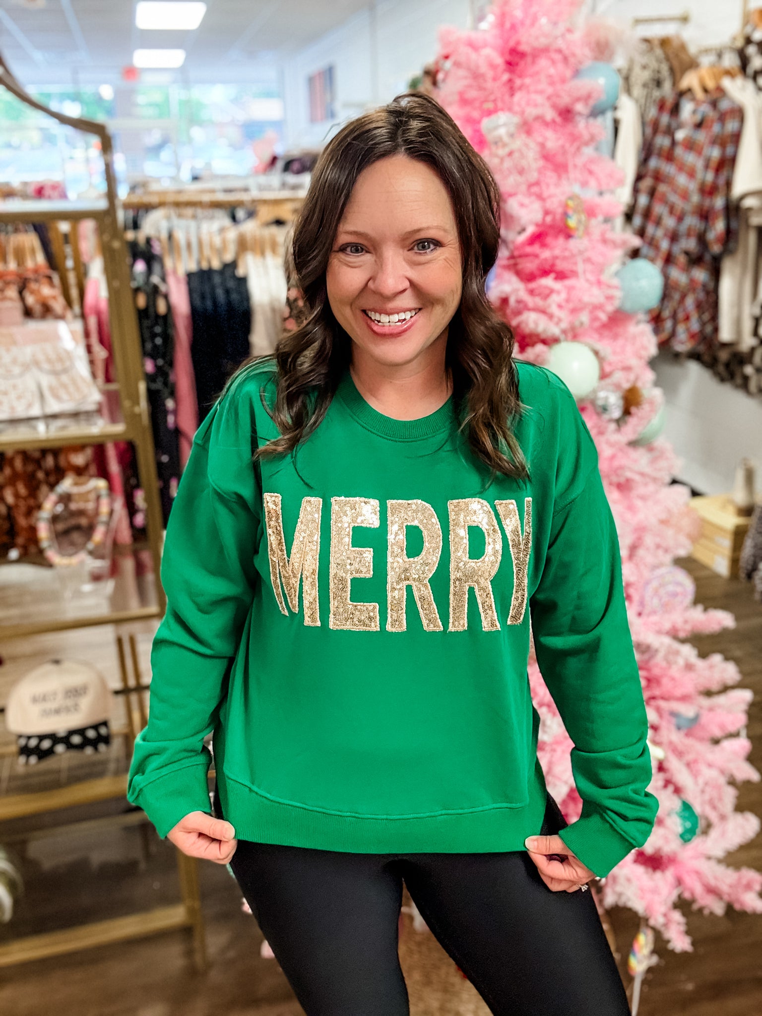 Sparkle & Shine Merry Sweatshirt