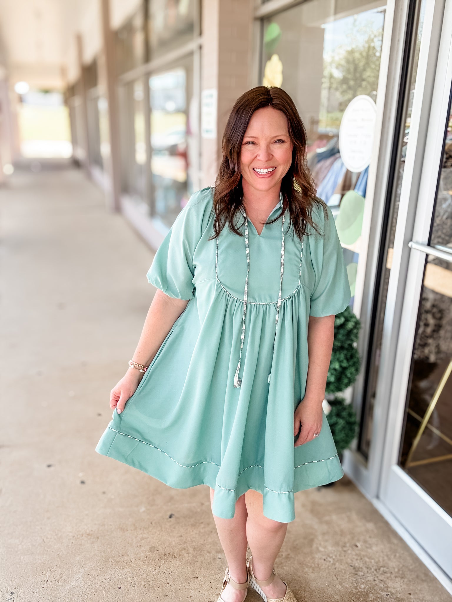 Sage Dress
