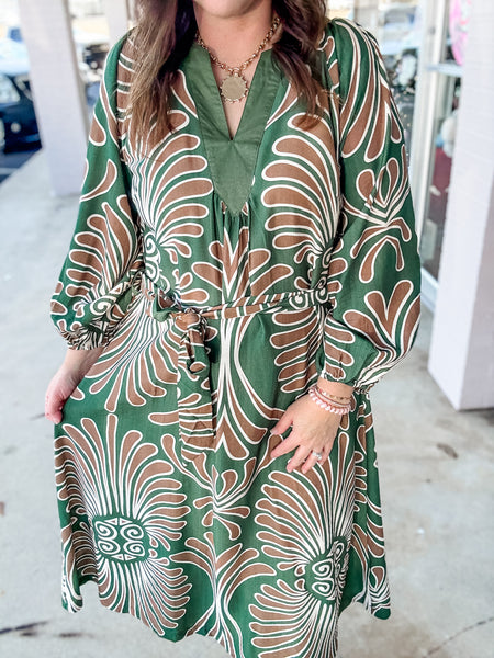 Enchanted Meadow Wrap Dress
