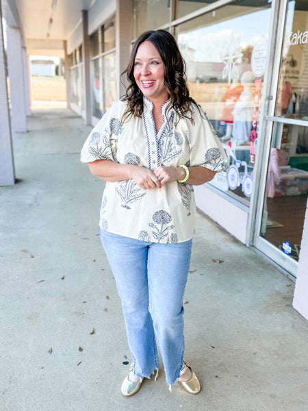 Botanical Breeze Blouse