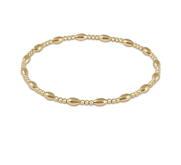 Enewton Harmony Sincerity 2mm Bracelet: Gold