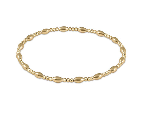 Enewton Harmony Sincerity 2mm Bracelet: Gold