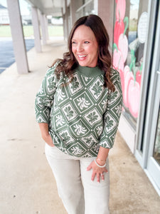 Harvest Pine Sweater