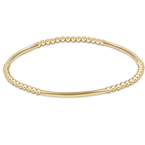 Enewton Bliss Bar Gold 2.5 Bracelet: Gold