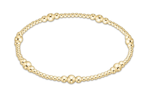 Enewton purpose gold 4mm bracelet