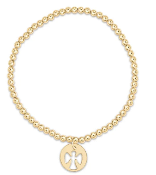 Enewton classic gold 3mm: guardian angel disc