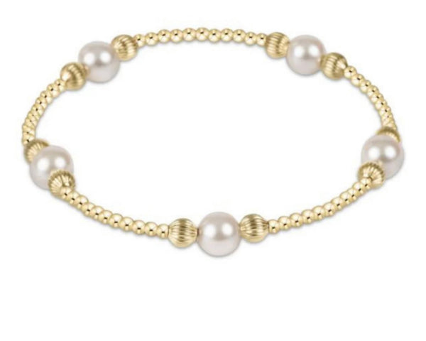 Enewton Purpose Pearl 6mm Bracelet: Dignity