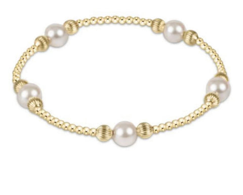 Enewton Purpose Pearl 6mm Bracelet: Dignity