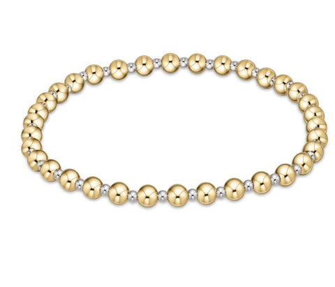 Enewton Grateful 4mm Bracelet: Mixed Metal