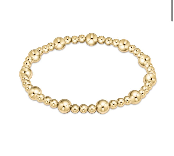 Enewton extends: classic sincerity 6mm bracelet- gold