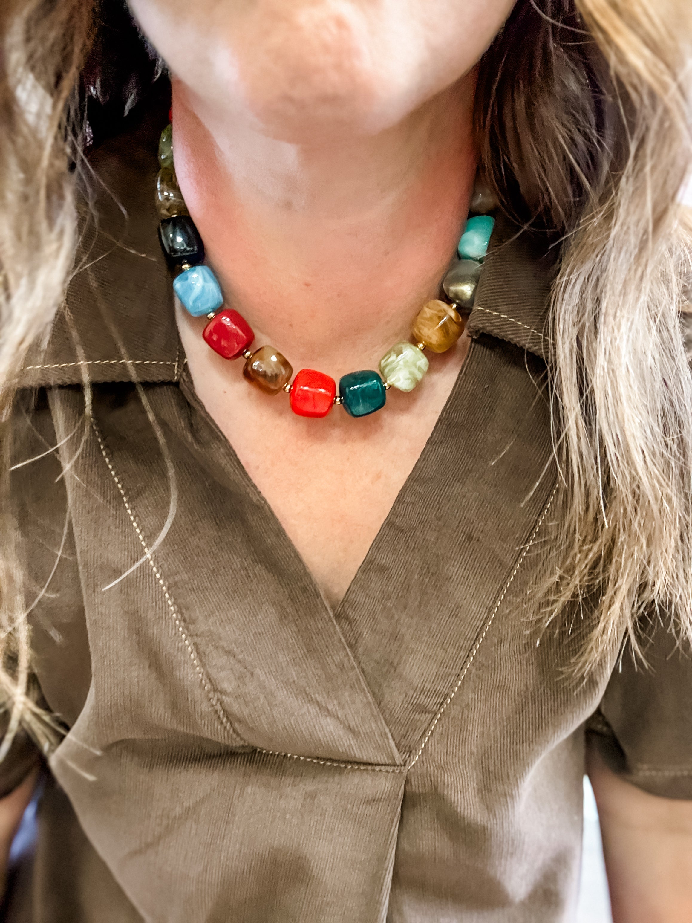 All the Colors Necklace - Just a Small Town Girl