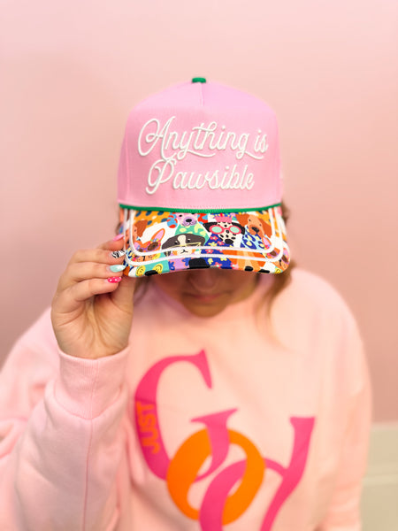 Anything is Pawsible Hat - Just a Small Town Girl