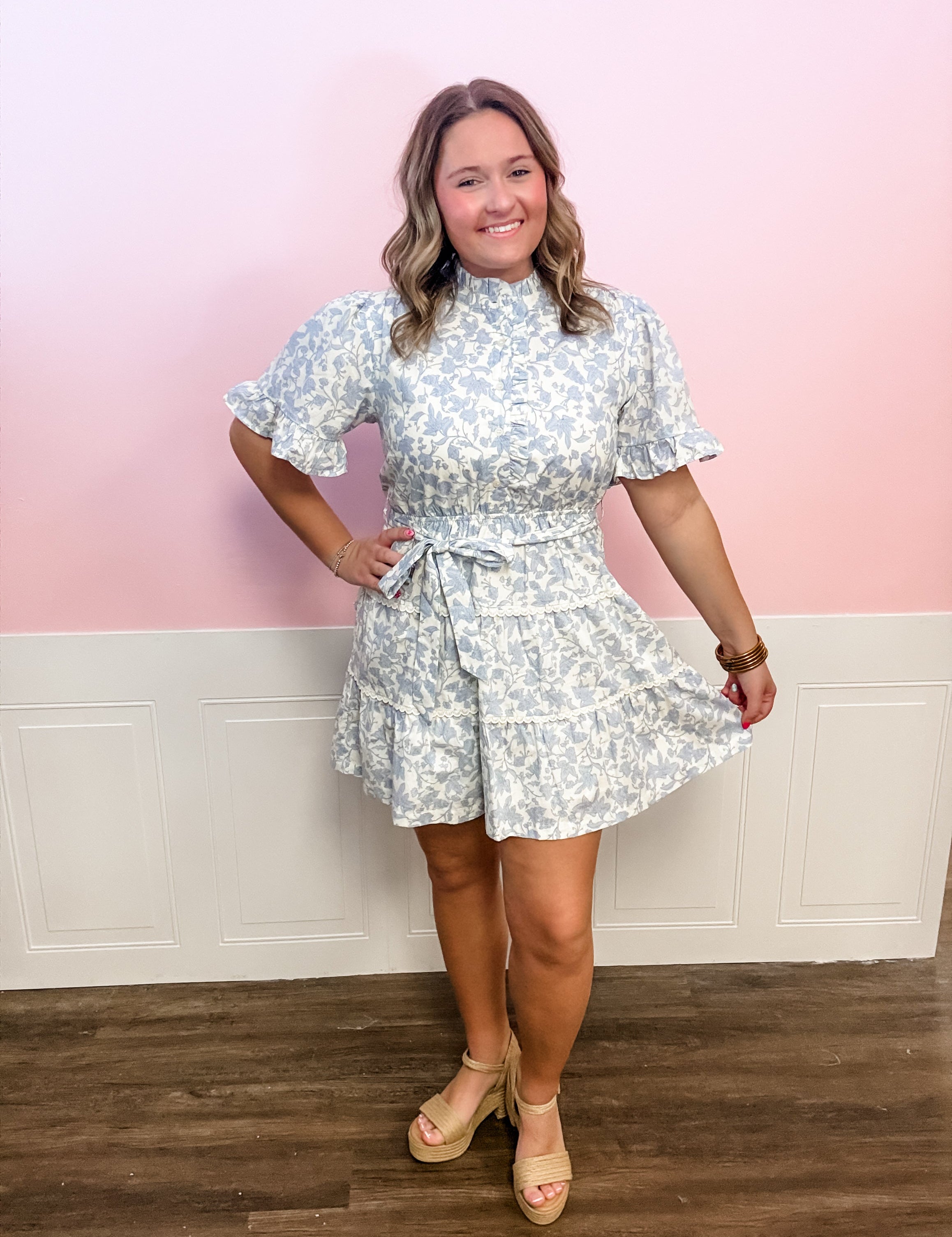 April in Bloom Ruffle Dress - Just a Small Town Girl