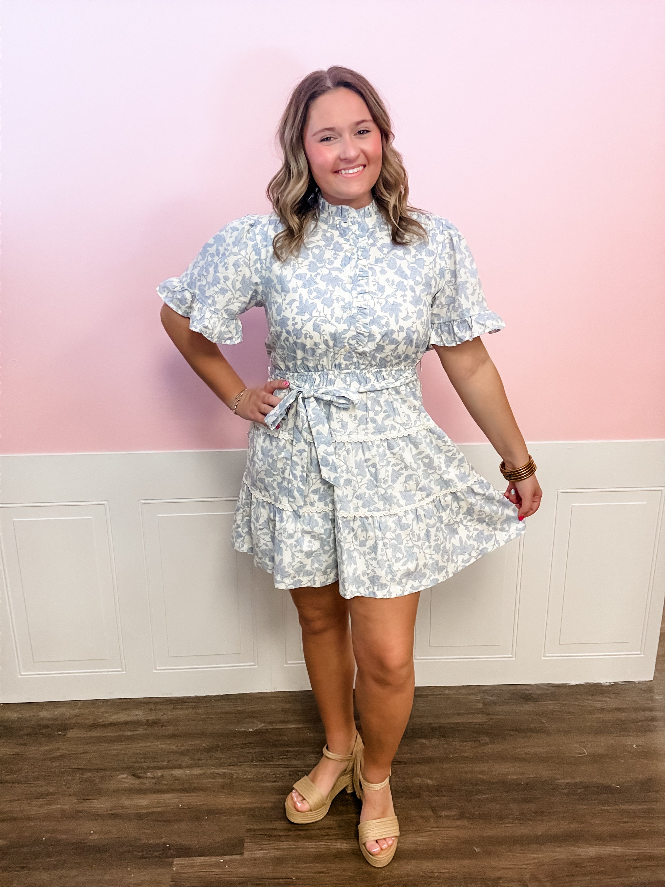 April in Bloom Ruffle Dress - Just a Small Town Girl