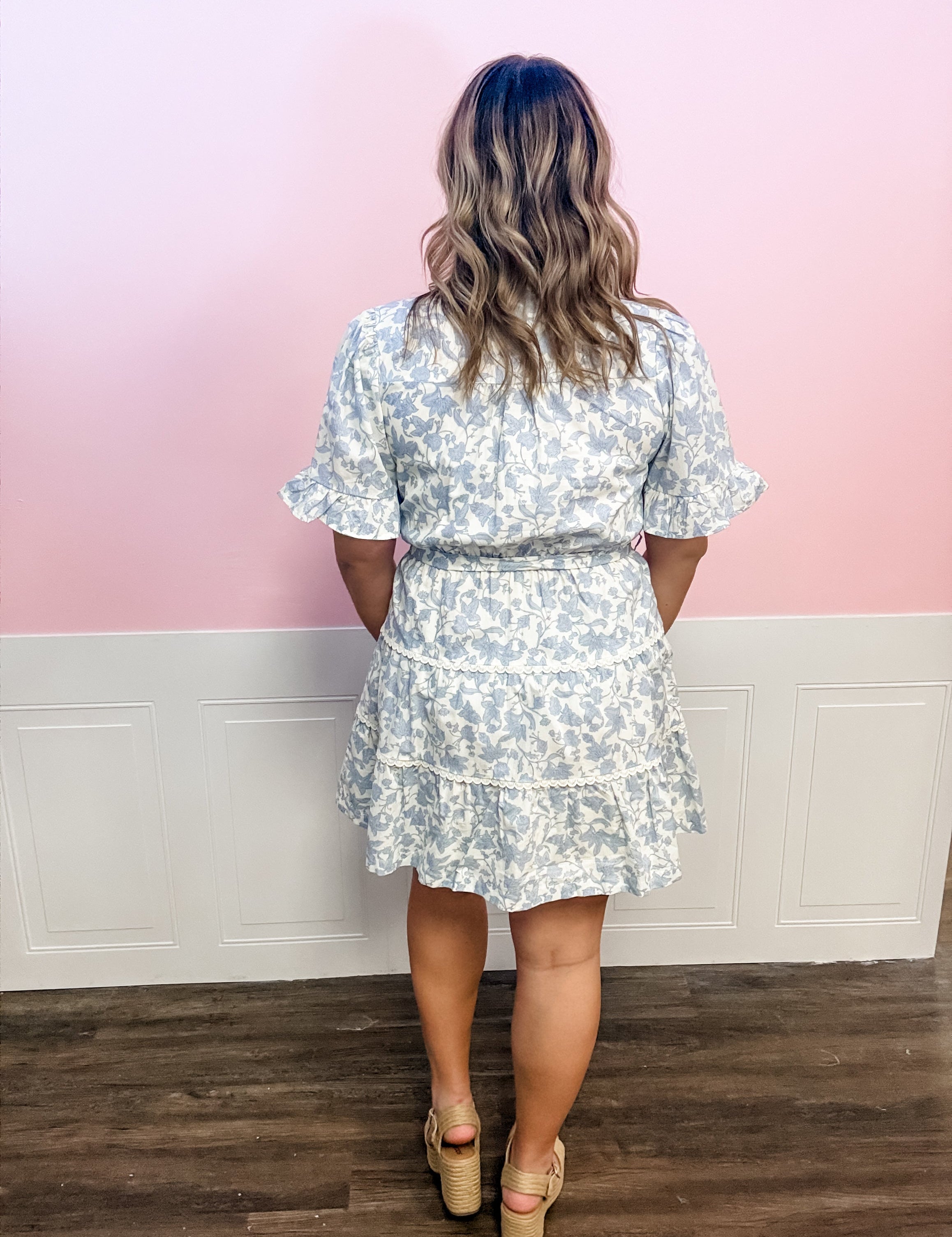 April in Bloom Ruffle Dress - Just a Small Town Girl