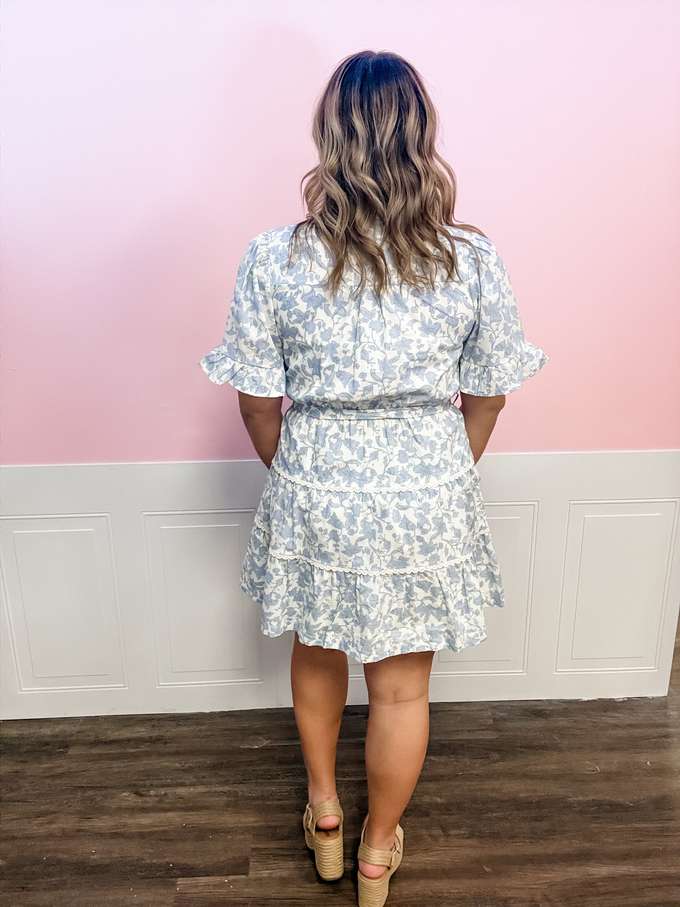 April in Bloom Ruffle Dress - Just a Small Town Girl