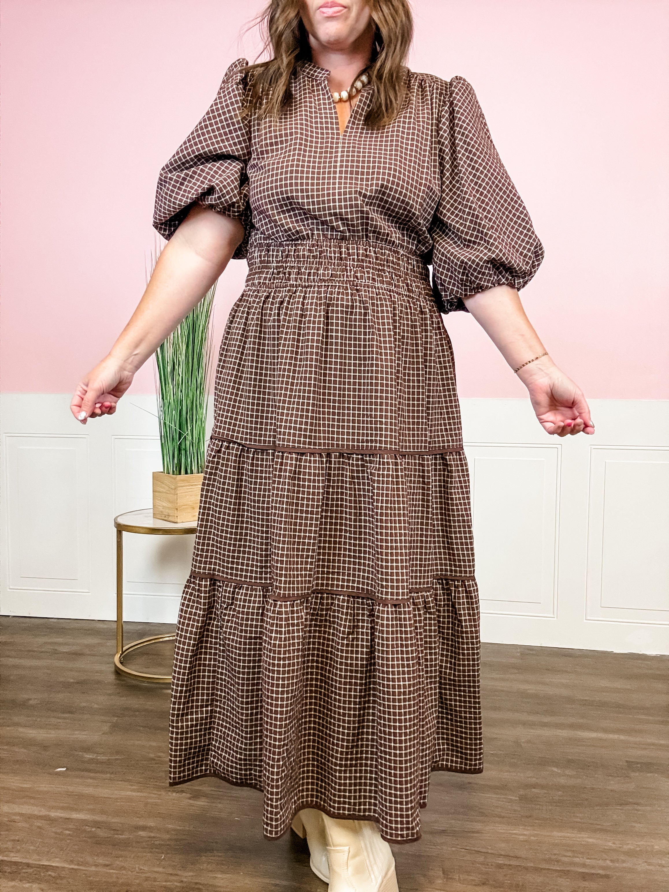 Autumn Charm Dress - Just a Small Town Girl