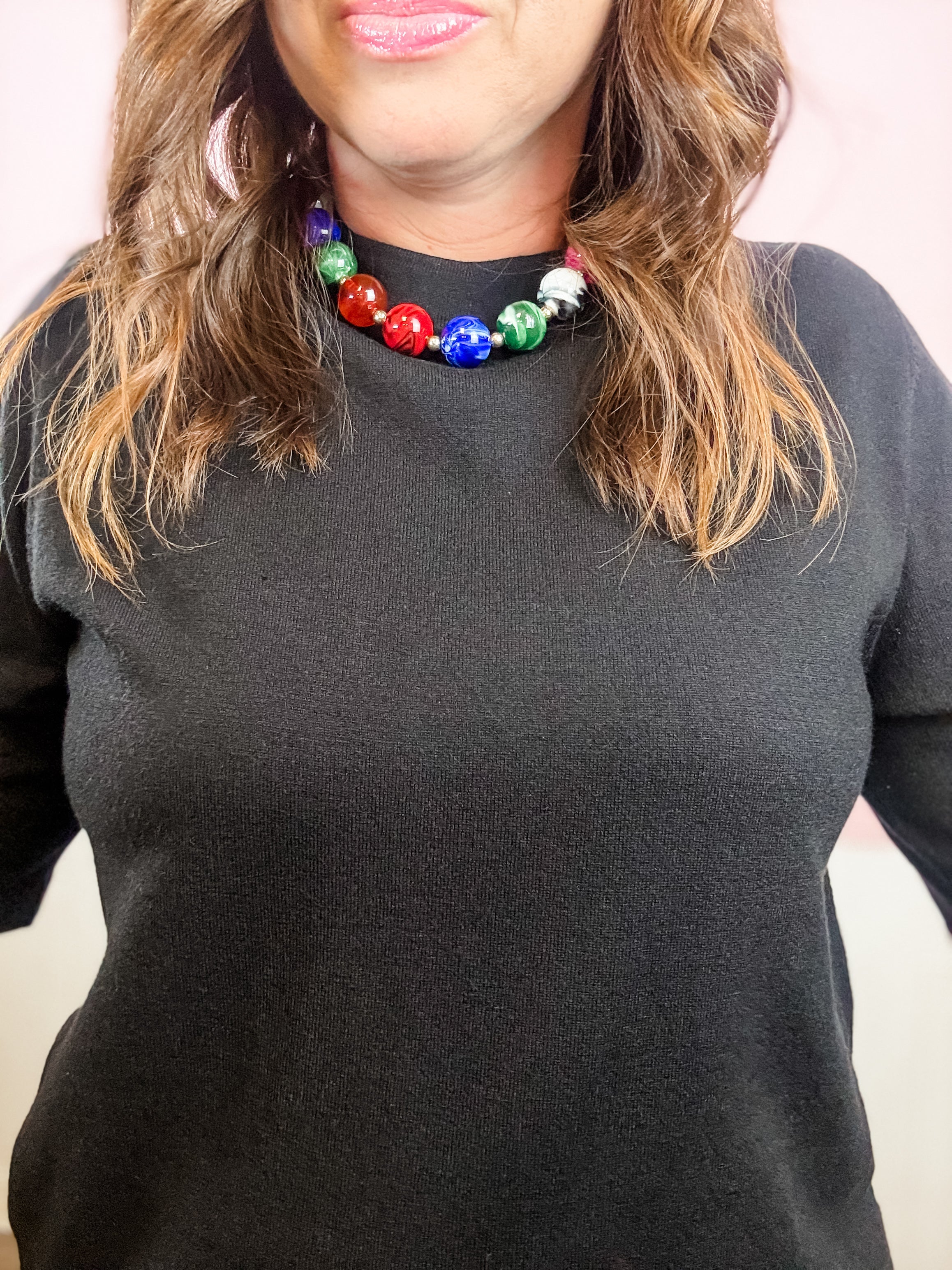 Black Boxy Knit Top - Just a Small Town Girl