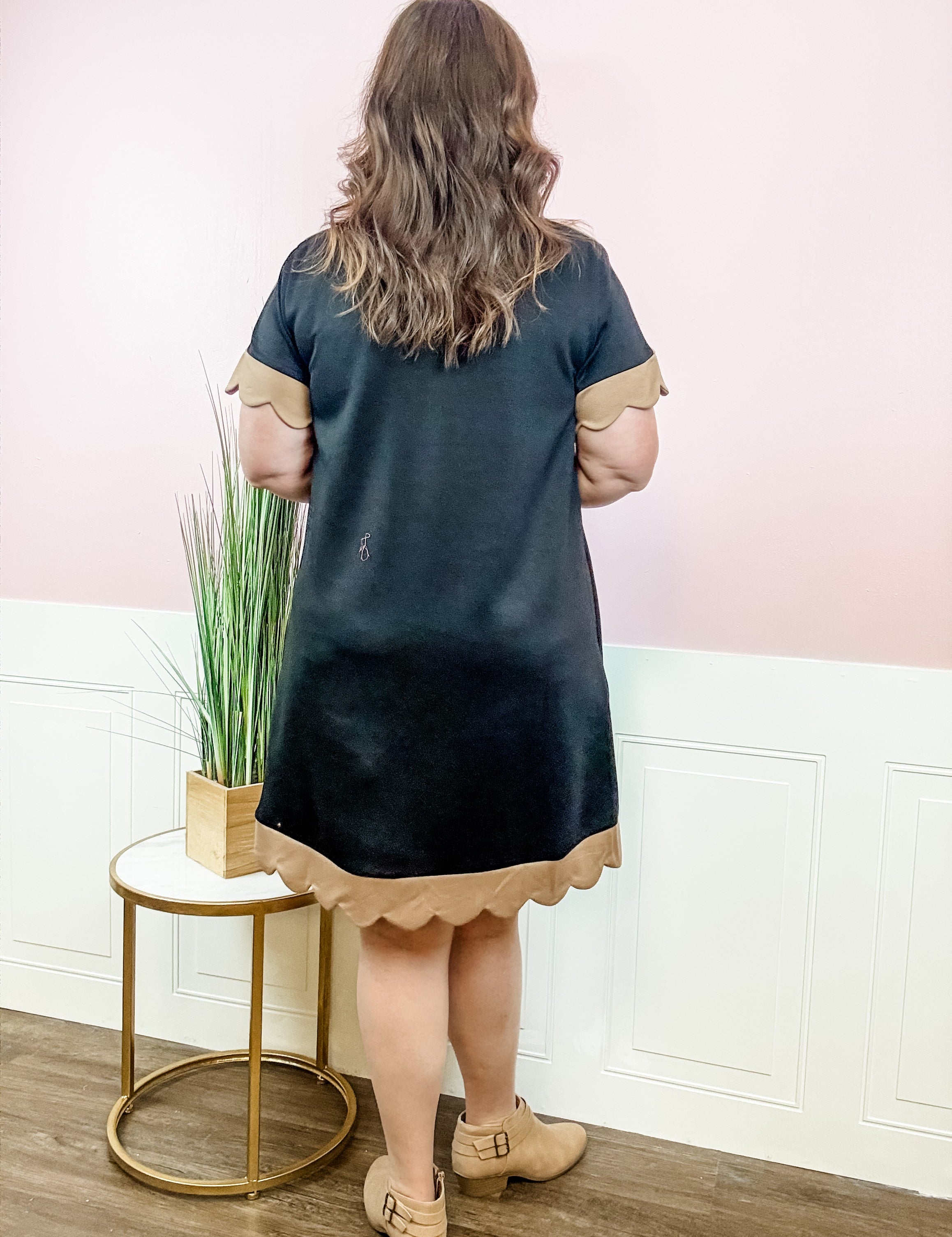 Black Swing Dress - Just a Small Town Girl