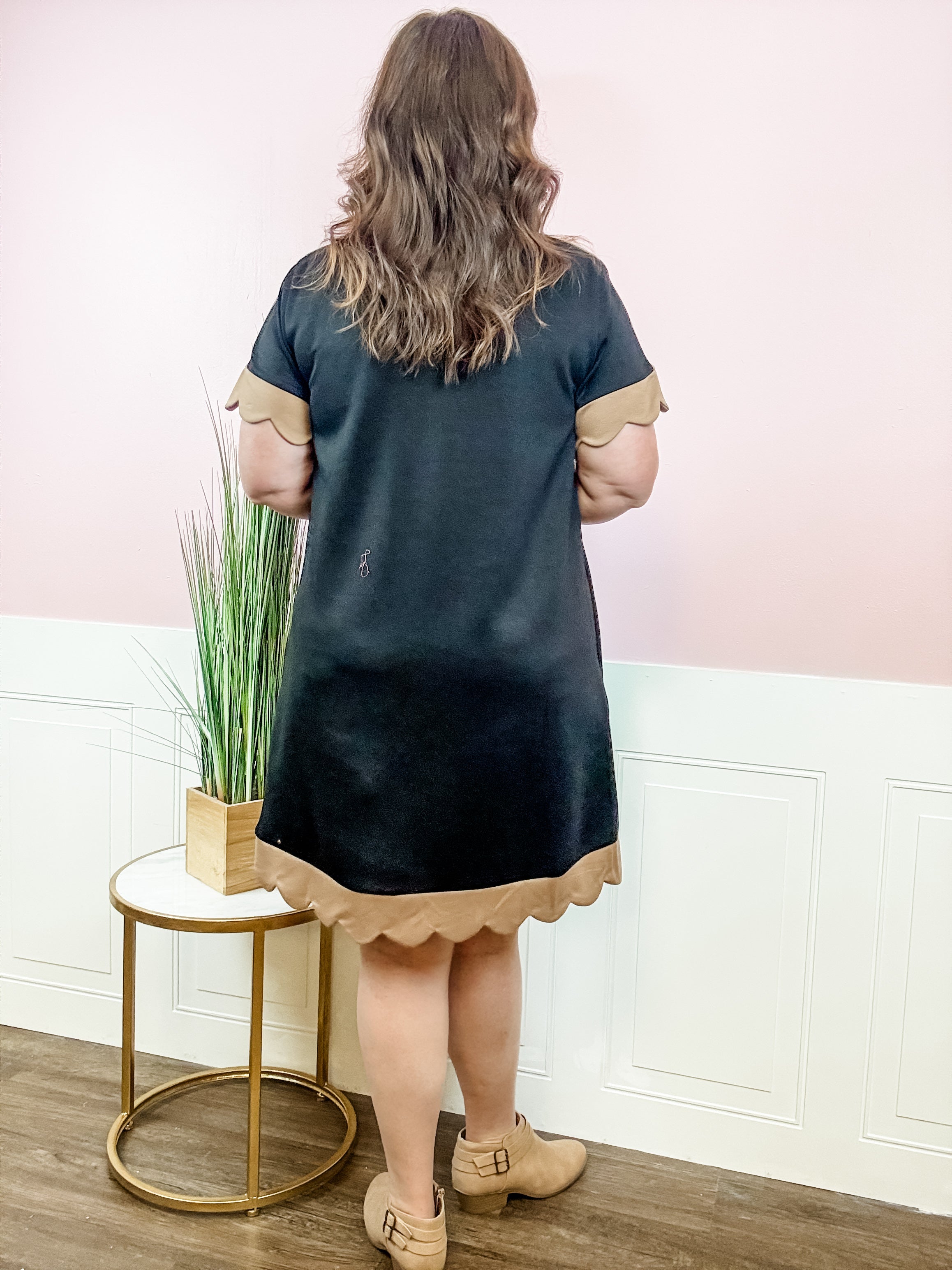 Black Swing Dress - Just a Small Town Girl