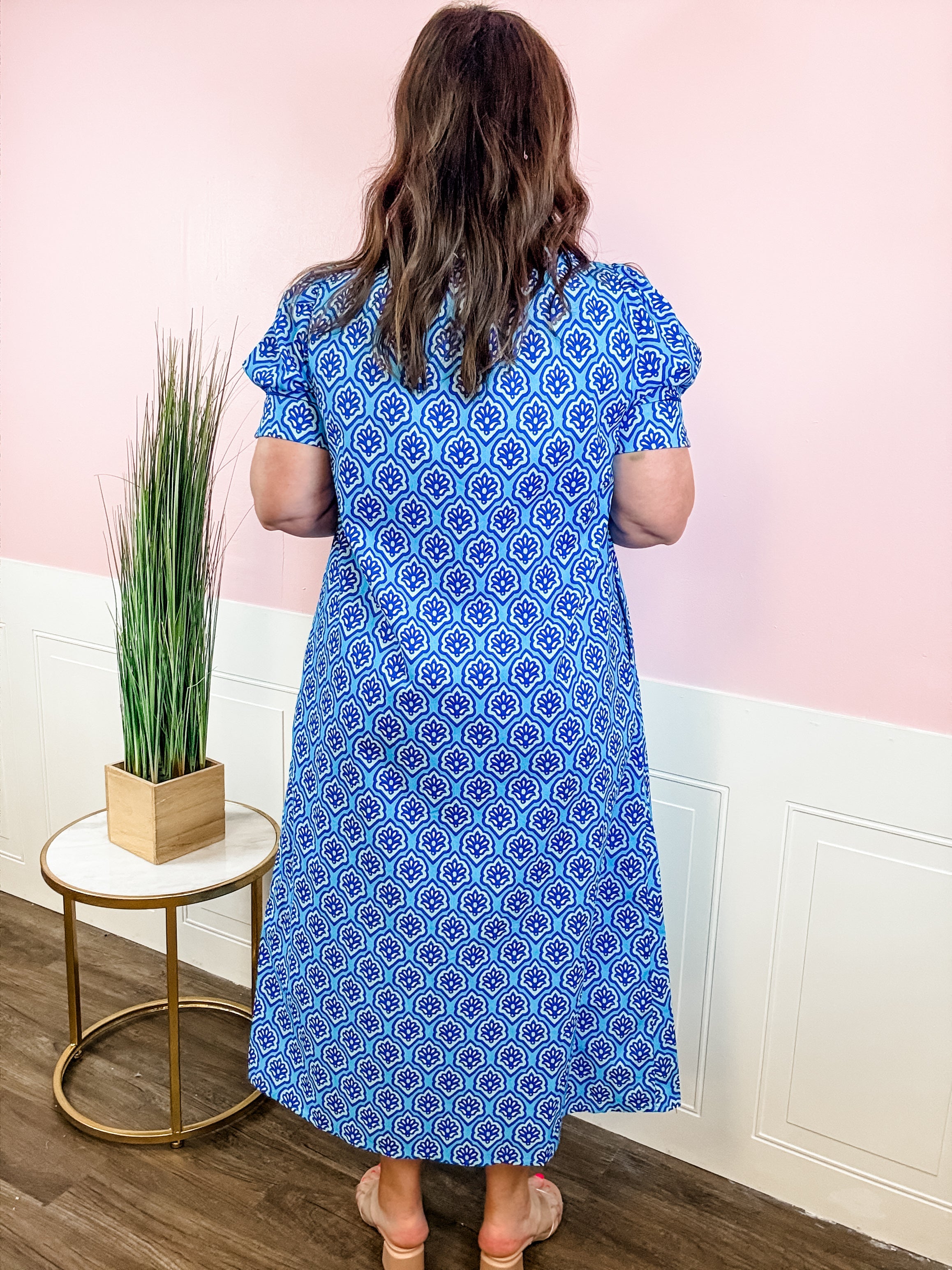 Blue Harbor Charm Dress - Just a Small Town Girl