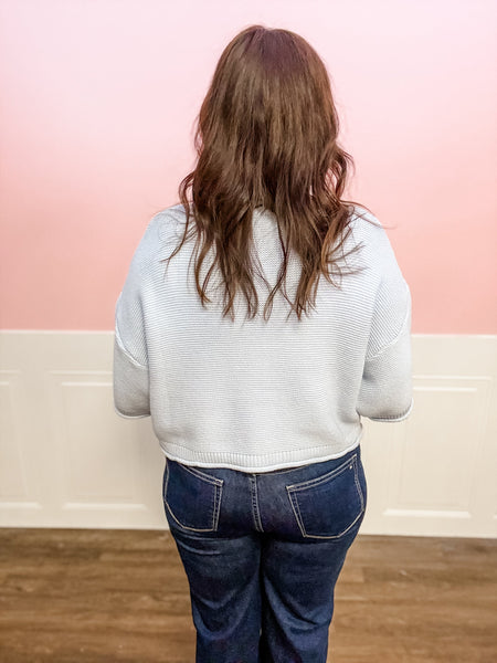 Blue Skies Knit Cardigan - Just a Small Town Girl