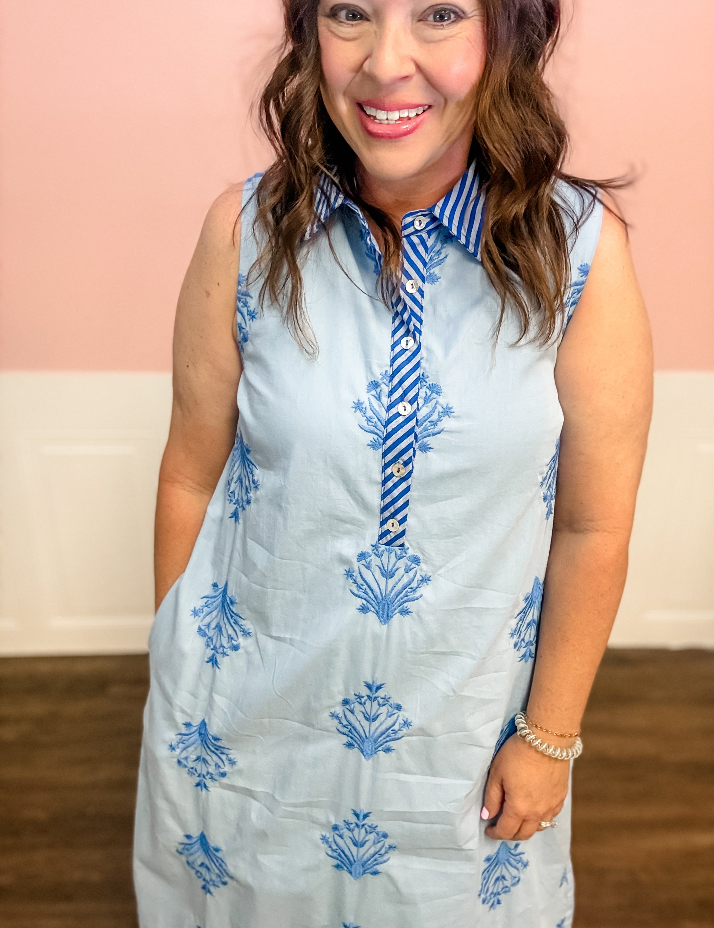 Bluebell Breeze Dress - Just a Small Town Girl