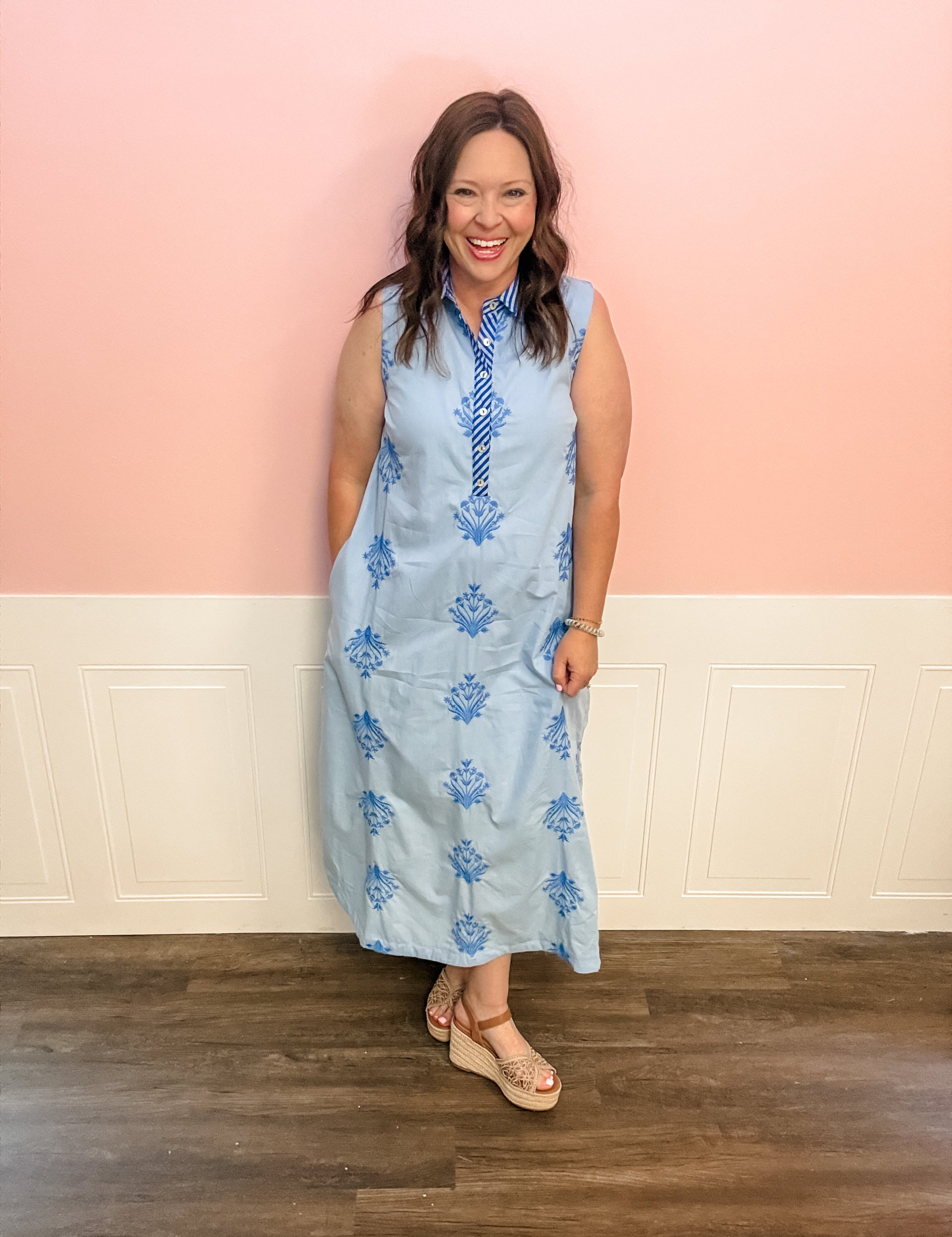 Bluebell Breeze Dress - Just a Small Town Girl