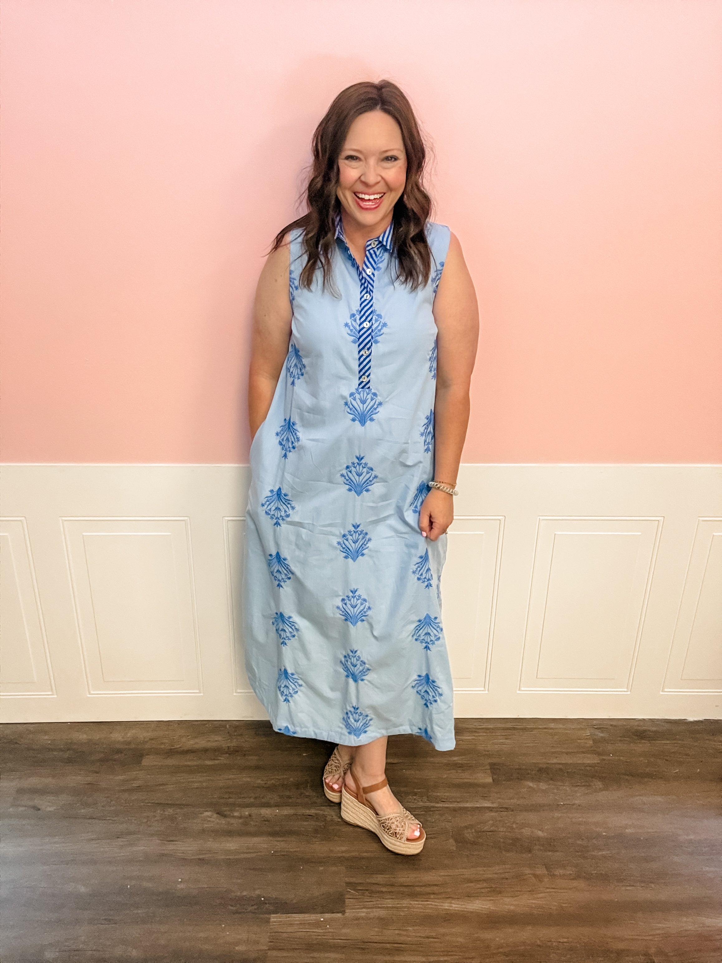 Bluebell Breeze Dress - Just a Small Town Girl
