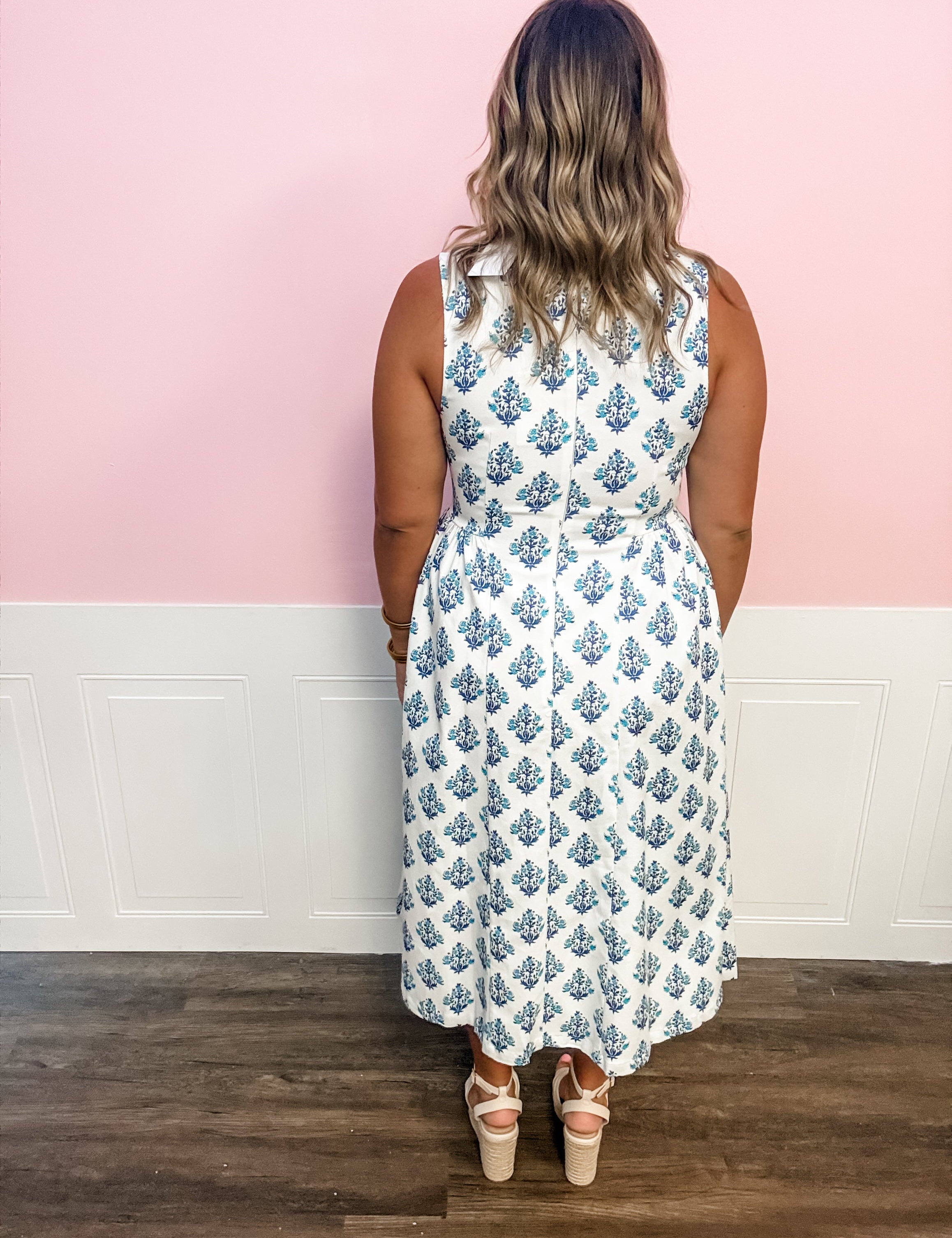 Bluebell Breeze Midi Dress - Just a Small Town Girl