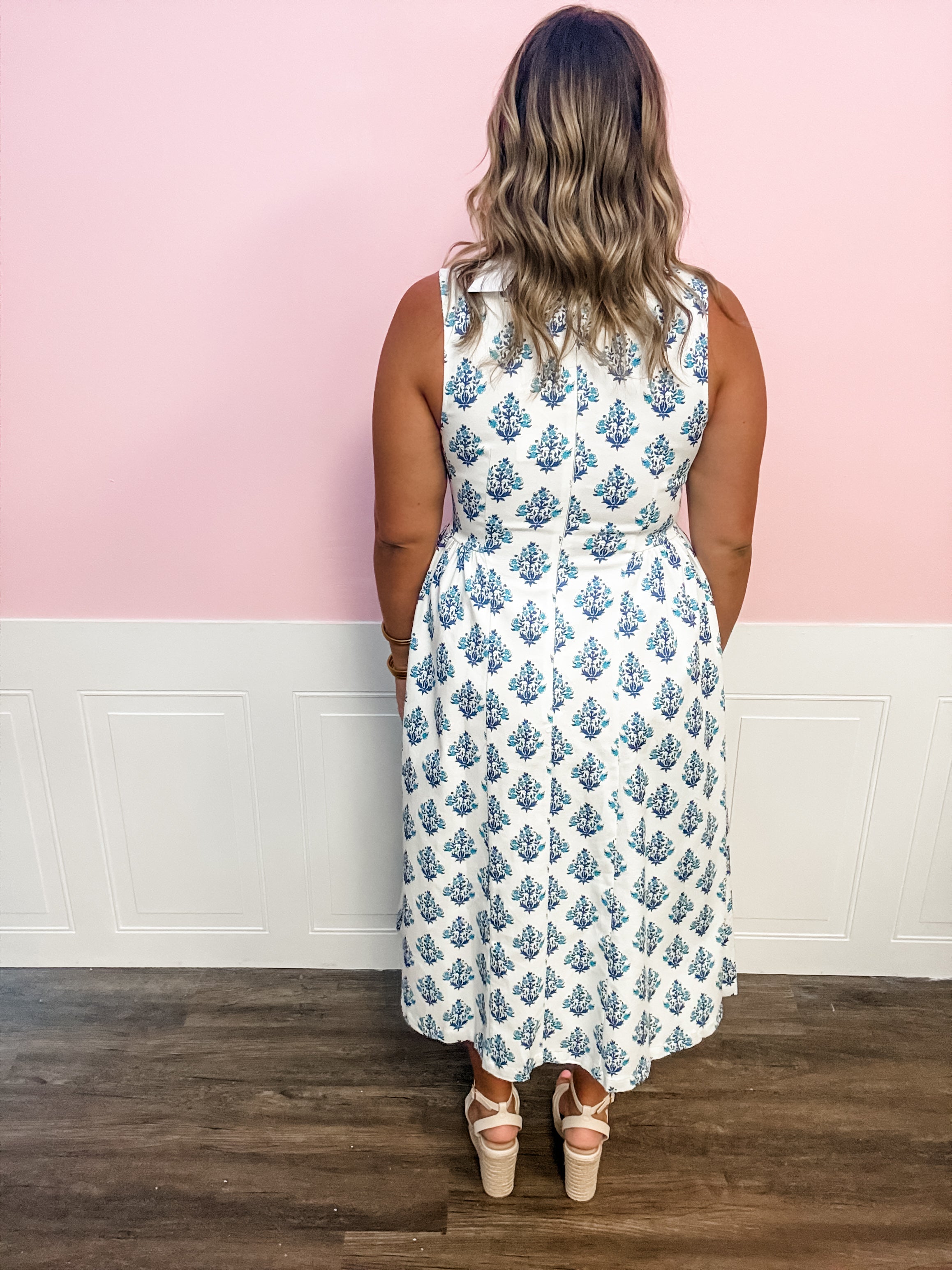 Bluebell Breeze Midi Dress - Just a Small Town Girl