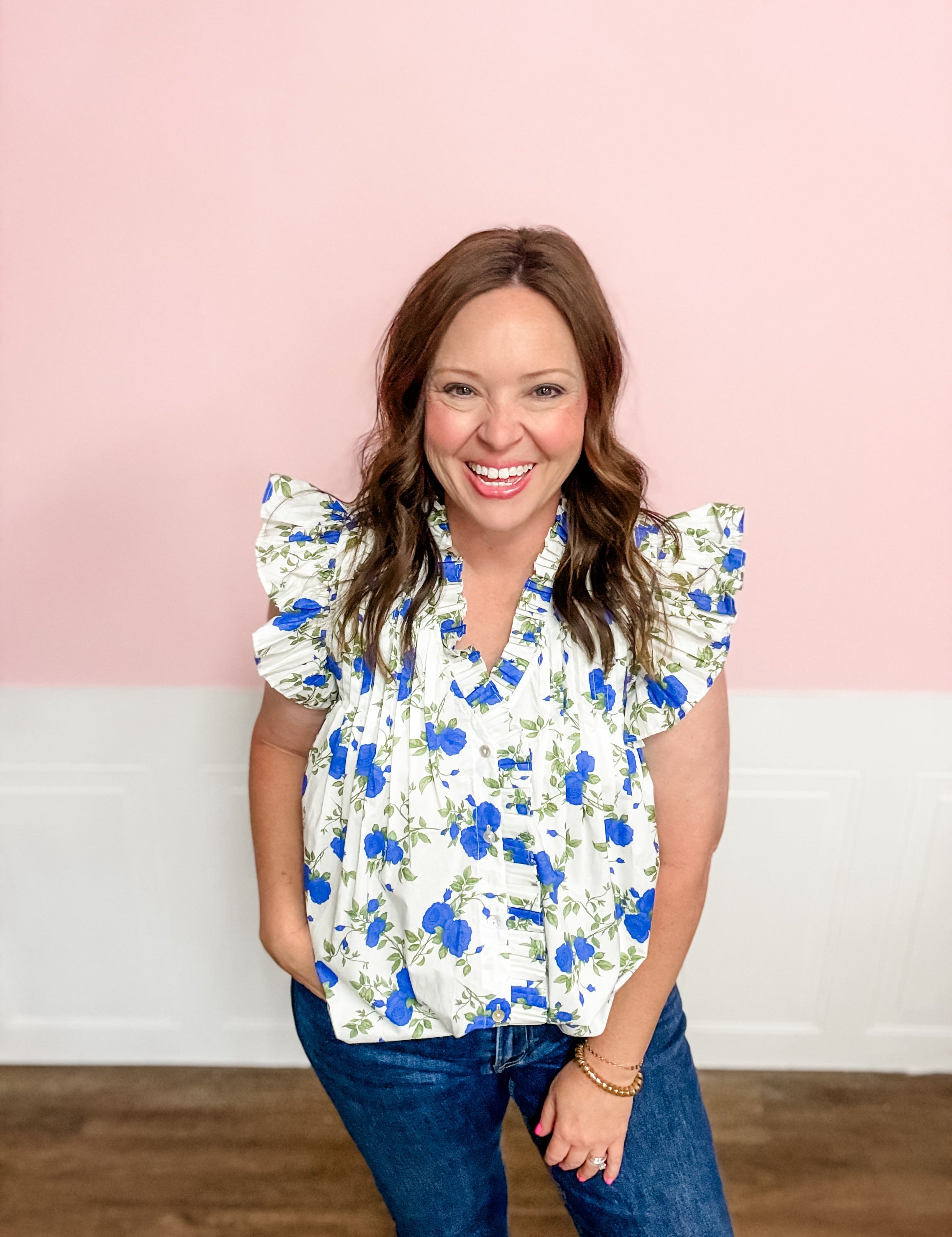 Bluebell Breeze Top - Just a Small Town Girl