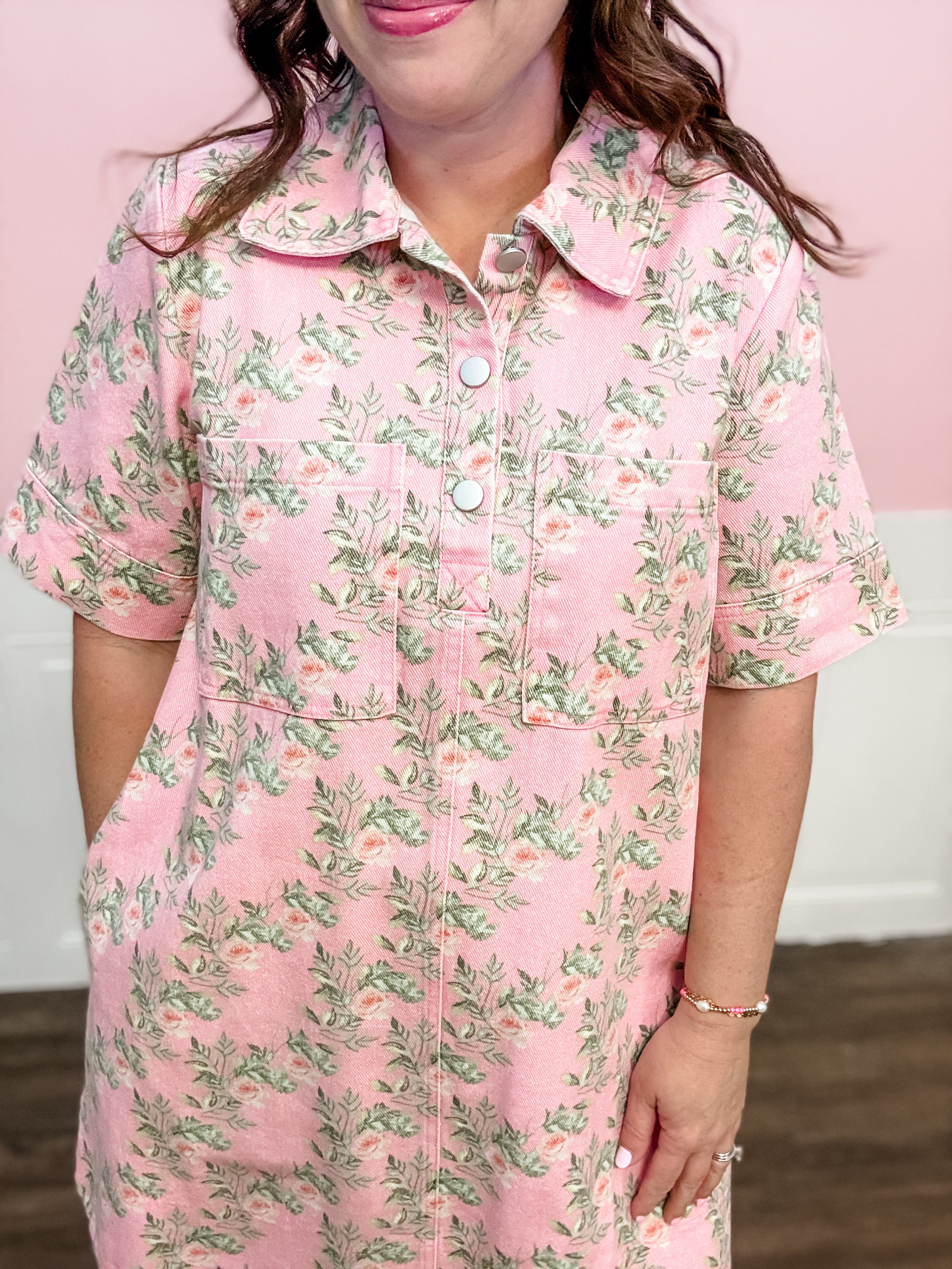 Blushing Garden Dress - Just a Small Town Girl