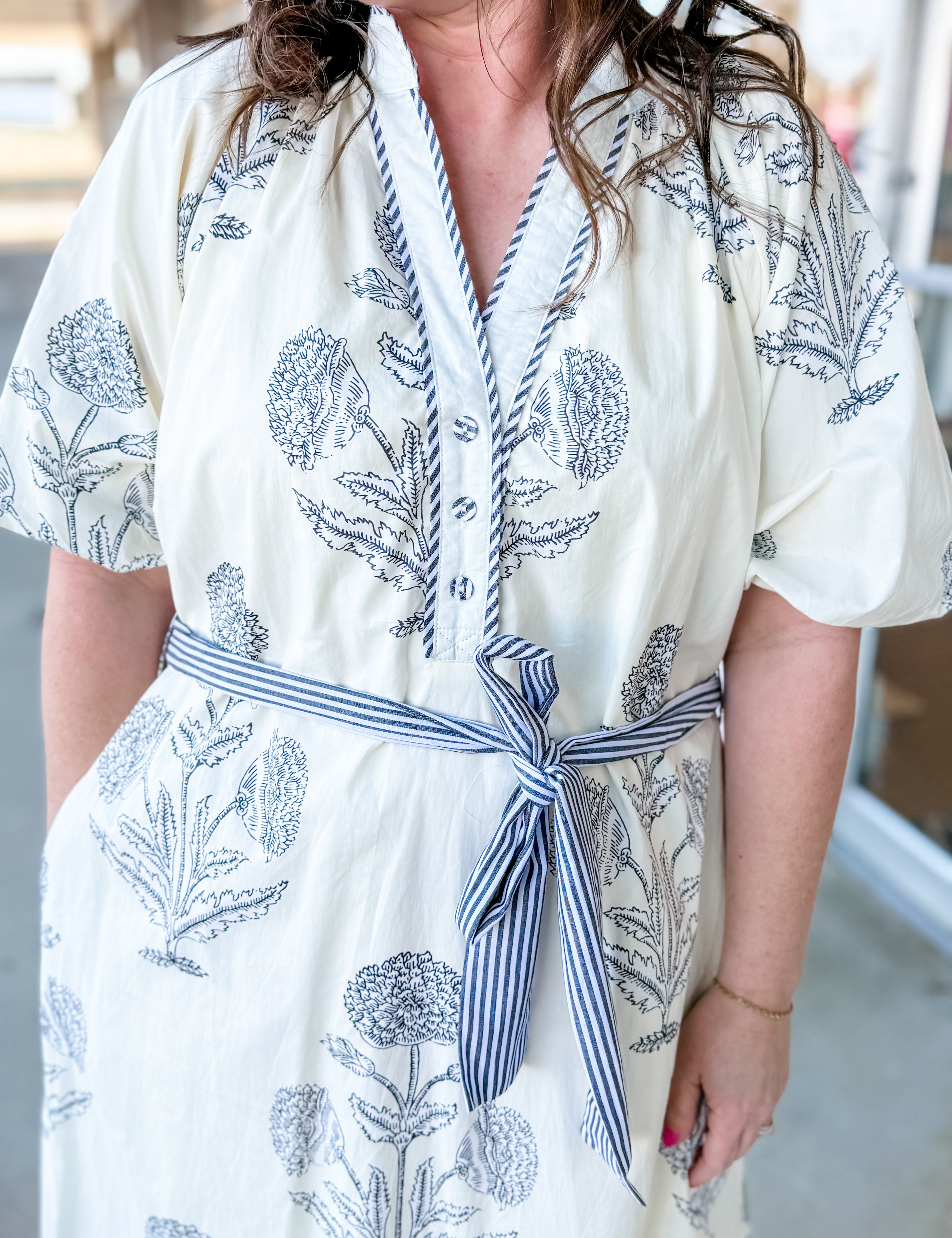 Botanical Haven Kimono Maxi - Just a Small Town Girl