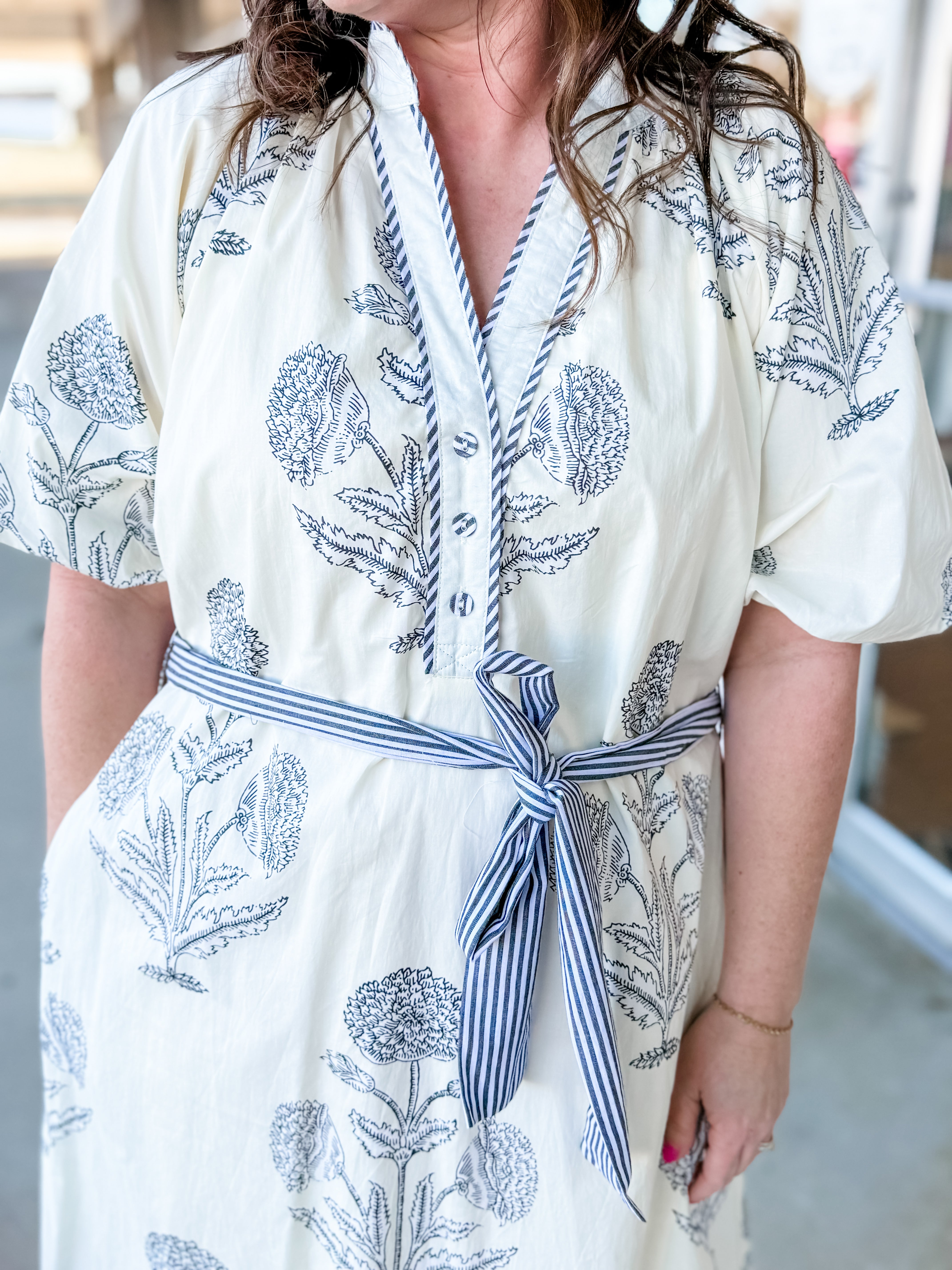 Botanical Haven Kimono Maxi - Just a Small Town Girl