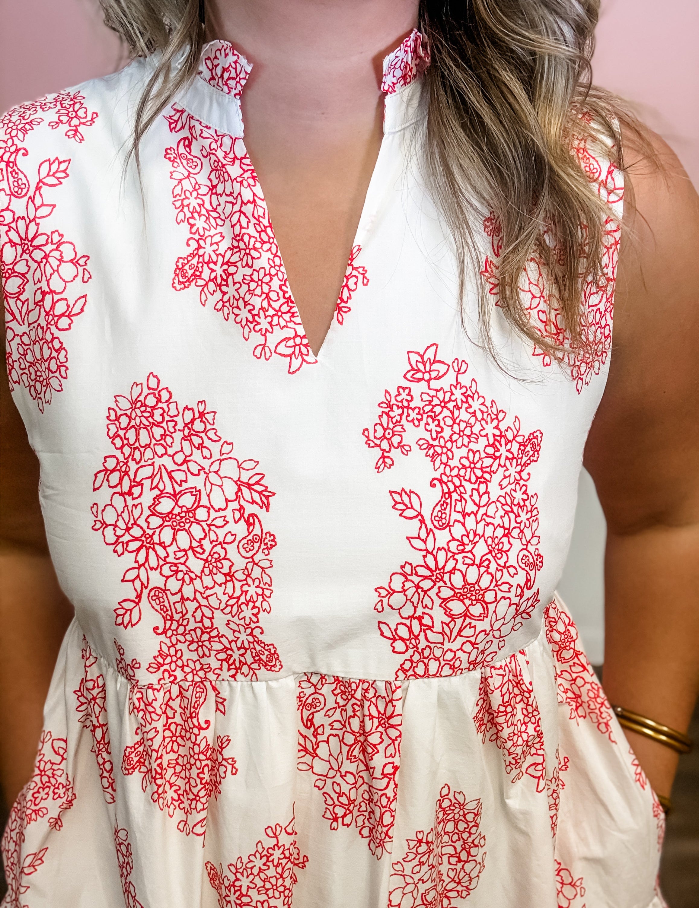 Cherry Blossom Charm Dress - Just a Small Town Girl
